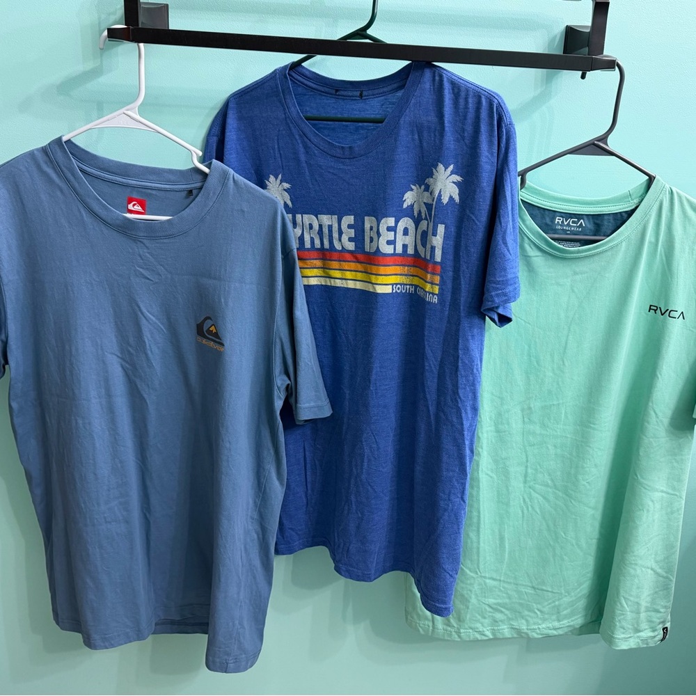 Men’s T-Shirts Quiksilver RVCA Vintage Myrtle Beach